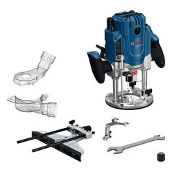 BOSCH Överhandsfräs GOF 20-12 2000 W, 230 V, konstanta varvtal, After-Lock, 1/2" och 1/4" spännhylsor, 0601627220