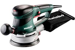 Metabo excenterslipmaskin SXE 450 TurboTec 600129000, variabel hastighet, Power Control, softgrip och dammpåse