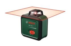Bosch PLL 360-1 Linjelaser 360° med självnivellering, exakt nivåmätning för inomhusmontering, inkl. väska och batterier