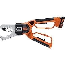 BLACK+DECKER batteridriven beskärningssåg Alligator 18V GKC1000L med batteri och laddare