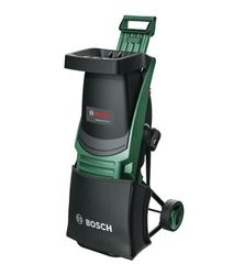 BOSCH sladdlös kompostkvarn UniversalShredder 2x18V-25, 36V, 25 mm, 2x4,0 Ah batterier, laddare AL 18V-44, POWER FOR ALL