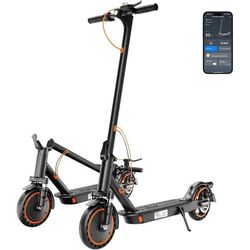 El-scooter T6 - Räckvidd 30km - 35km/h - Motor 350W - Hjul 8.5" - APP-kontroll Larm Dubbelbromsar