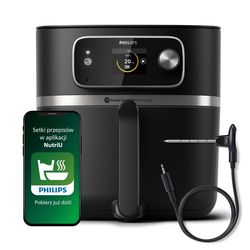 Philips OVI Smart 2.0 Combi XXL Connected HD9880/90 Airfryer 2200W 8,3l Mobilapp
