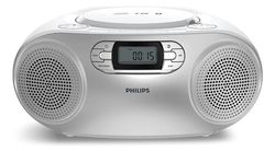 Philips TAZ2000S/10 bärbar CD-spelare med FM-radio, silver