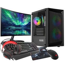 VIST Kit Gaming Ryzen 7 5700G - RAM 16Go - RX VEGA - SSD 500Go M.2 - WIFI - LCD 24 - Windows 11 Pro