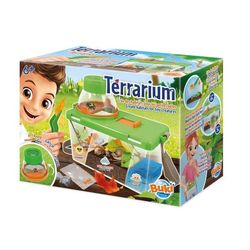 Terrarium til børn - Buki France - 21,3x9,8x15,2 cm - Aftagelig lup x6 - Illustreret hæfte - Unisex