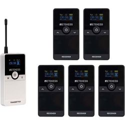 Retecess TT116 Audio Guide System, Bluetooth-högtalare, D-headset, brusreducering, 200M, översättning för turism, fabrik
