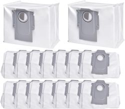 Støvsugerposer til Roborock S8, S8+, S8 Pro Ultra, S7 MaxV Ultra, S7 Pro Ultra, Q7+, Q7 Max+, 14-pakning