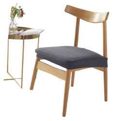 Strekkbart setetrekk til stol DarkGrey