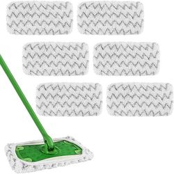 Ersättande Tygskydd för Swiffer Mopp, 6-pack M