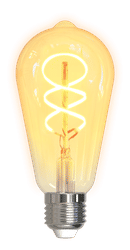 SMART H Spiral LED filament lamp E27 WiFI 2.4GHz 470lm Dim