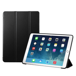Smartdeksel til iPad 5/6 Air 1/2, sort stativ 9,7"