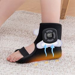 Trådløs fot- og ankelmassasje med varme og vibrasjon - Lindre smerte og forbedre sirkulasjonen