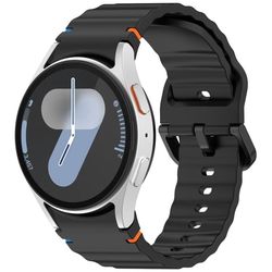 Silikonklokkerem til Samsung Watch 7 Black