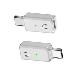Lightning hun til Type-C han lydadapter til Apple 15 - HiFi lydkvalitet og opkaldsfunktion White