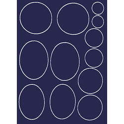 Silitetyt untuvatakkipaikat NavyBlue