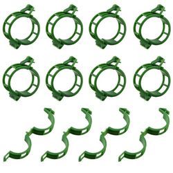Klips for å støtte planter / espalier 100-pakning Green