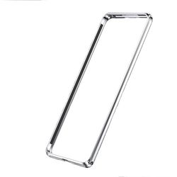 Støtfangerdeksel i aluminiumslegering for iPhone 15 Silver
