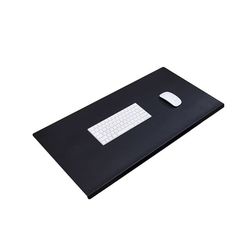 Pöytäalusta ommeltuilla reunoilla Black XL