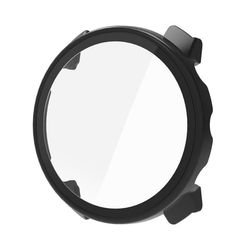 Beskyttende etui kompatibelt med Polar Vantage M3 - PC-skal med skærmbeskytter af hærdet glas Black