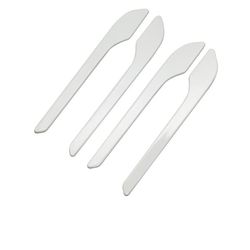 4-delers anti-ripe beskyttelsesklistremerker for dørhåndtak for Tesla Model 3/Y White