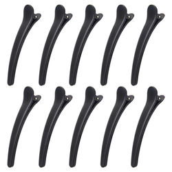 Profesjonell Frisørsalong Hårnåler Svart Plast Single Pin Black 2 7,8 cm