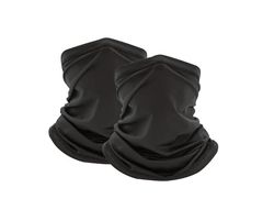 Skimaske / nakkevarmer Sort 2-pak Black M