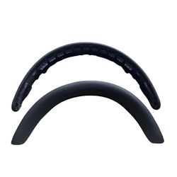 Premium Lammeskind Læder Hovedbøjlebetræk kompatibelt med Bowers & Wilkins PX7S2 & PX8 Hovedtelefoner Black