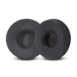 Udskiftningspuder til Sony WH-CH520 Høretelefoner - Isilke Stof (7CM) Black