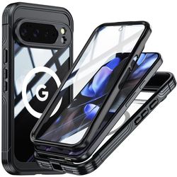 9H Herdet Glass Trippelbeskyttelse Telefondeksel Kompatibelt med Google Pixel 10/10 Pro - Støtsikkert, Ripesikkert