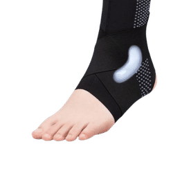 Ultratynn usynlig ankelstøtte Black M