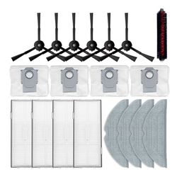 Tilbehør Roborock S8 Pro Ultra, 19 reservedeler