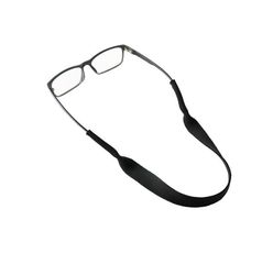 Svømmebrille-stropp i neopren med sikkert grep Black