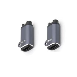 Garmin til Type-C Adapter - Ladeadapter for Garmin Fenix, Forerunner og mer - 2 stk