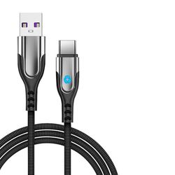 USB C hurtigladekabel Black 1.2 m