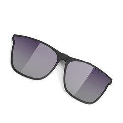 Clip-on solbriller - for brilleinnfatninger Purple+grey