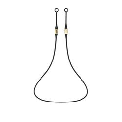 Magnetic Lanyard Pro silikonutgave - magnetisk anti-tap øreproppstropp for pendling og reise, myk silikonkomfort, 31cm lengde, 0.6cm bredde