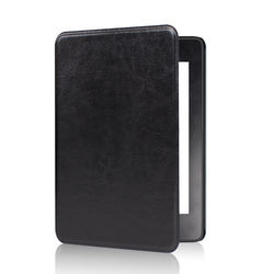 Kindle Paperwhite 12. generation (7 tommer) KPW6 Mad Horse tekstur beskyttelsesetui Black