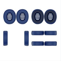 Silikone ørepuder til JBL Tune 770NC hovedtelefoner - Optimal komfort og beskyttelse Blue
