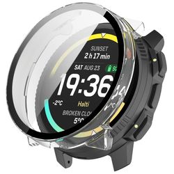 Beskyttende etui kompatibelt med Suunto Vertical 2, PC hærdet glas integreret skal Transparent