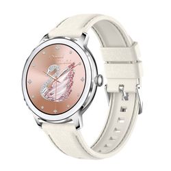 Smartwatch med puls-, blodtryks- og iltmåler Silver