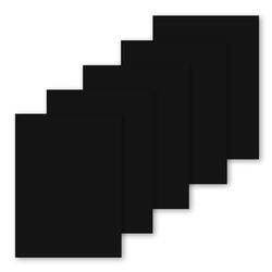 Selvklebende reparasjonslapper 5 ark Black 20x14.5 cm