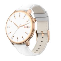 Smartwatch med Puls-, Blodtrycks- och Blodsyreövervakning White