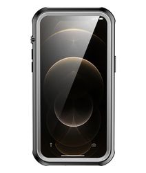 Vanntett deksel til iPhone 13/13 Pro, svart/grått/transparent