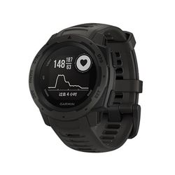 Silikonearmbånd til Garmin Instinct/Esports/Tide/Solar Black