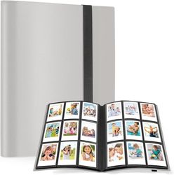 Polaroid-fotoalbum med plass til 432 bilder i 7,5 cm-str. Grey