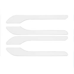 4-delers anti-ripe beskyttelsesklistremerker for dørhåndtak for Tesla Model 3/Y Transparent