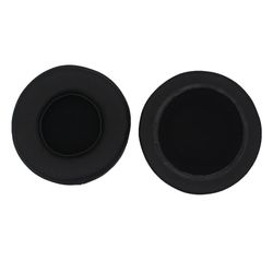 Udskiftningspuder til hovedtelefoner, 70 mm runde ørepuder med hukommelsesskum, 2 stk.