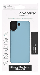 iPhone 16 Silicone Mag bakdeksel, resirkulert, grønn