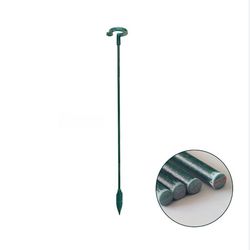 10-pack Växtstöd - Grön Plast Växtstöd för Klätterväxter och Krukväxter L